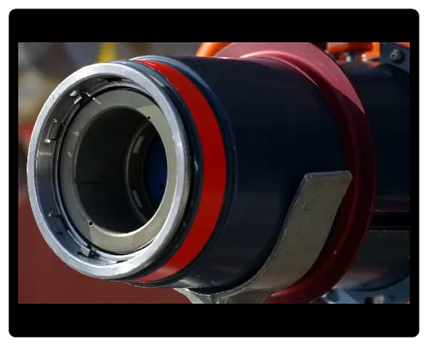 Formula One Testing: Intertechnique refuelling rig