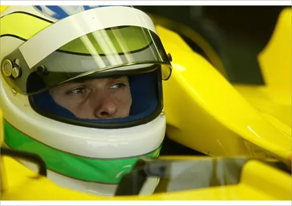 2003 Formula One Testing. Giancarlo Fisichella, Jordan EJ13. Valencia, Spain