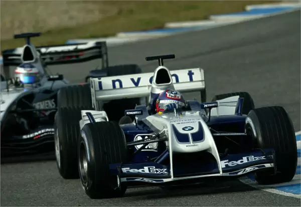 2004 Formula One Testing Jerez, Spain. Kimi Raikkonen