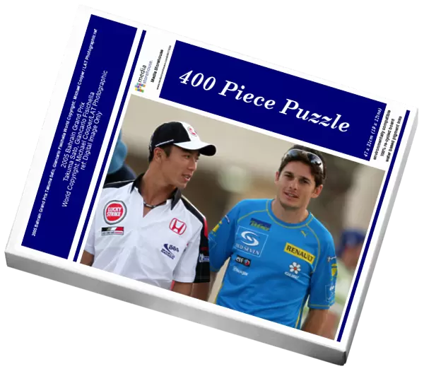 2005 Bahrain Grand Prix Takuma Sato, Giancarlo Fisichella World Copyright: Michael Cooper  /  LAT Photographic ref: Digital Image Only ref: 48mb Hi Res Digital Image