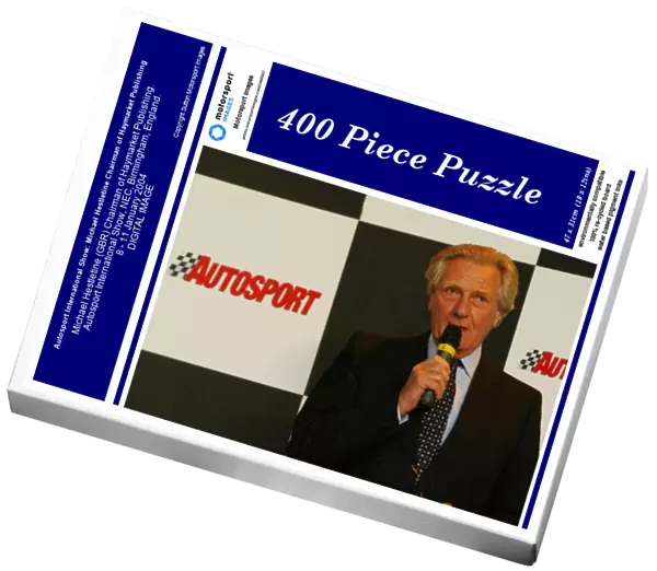 Autosport International Show: Michael Hestletine Chairman of Haymarket Publishing