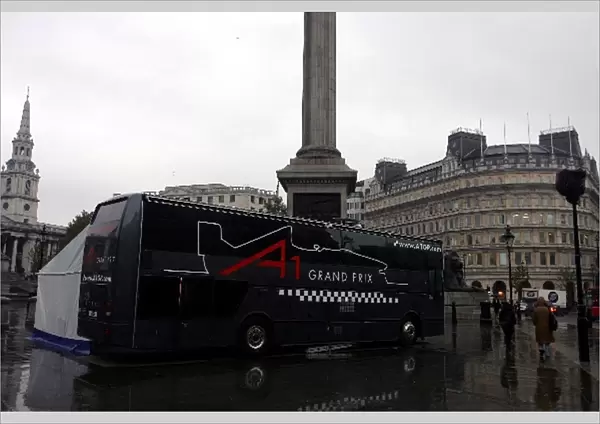 A1 Grand Prix Launch: The A1 Grand Prix Hospitality Bus at the launch