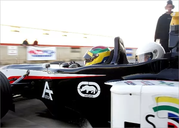 Altech Minardi F1x2 Grand Prix: Formula One journo Will Buxton embarks on the ride of his life with Alan van der Merwe Minardi F1x2