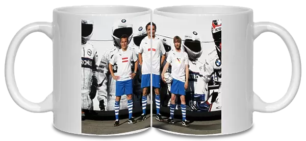 Formula One World Championship: Euro 2008 Group rivals: Christian Klien BMW Sauber Test Driver; Robert Kubica BMW Sauber F1; Nick Heidfeld BMW