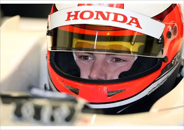 Formula One Testing: James Rossiter Super Aguri F1 SA07-5B