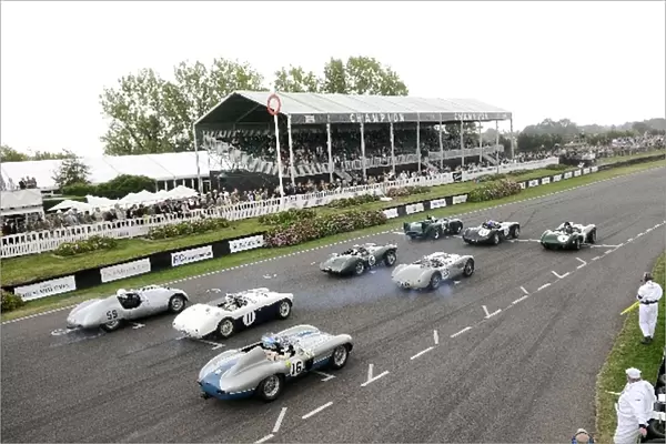 Goodwood Revival: The start of the Freddie March Memorial Trophy