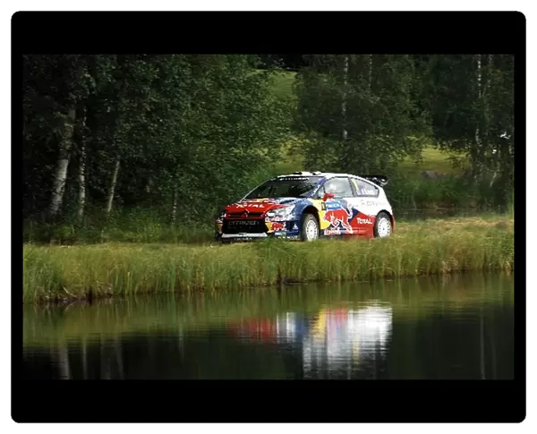 World Rally Championship: Sebastien Loeb on stage 5