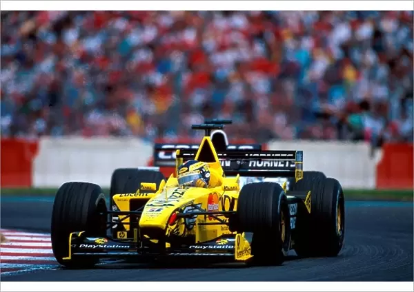 Formula One World Championship: Heinz-Harald Frentzen Jordan Mugen Honda EJ10, 7th place