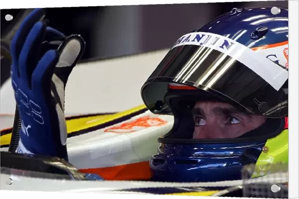 Formula One Testing: Ricardo Zonta Renault R27