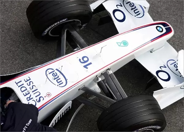 Formula One Testing: BMW Sauber F1. 06 detail