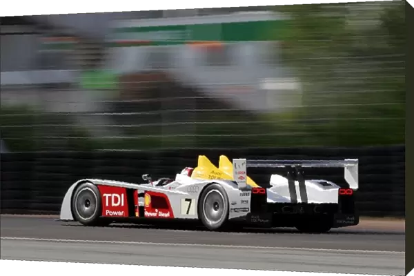 Le Mans 24 Hours Test Day: Tom Kristensen Audi Sport Team Joest Audi R10