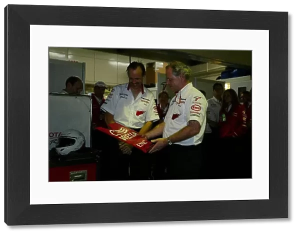 Formula One World Championship: Toyota make a presentation to the engine department