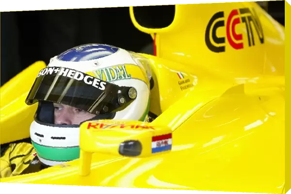 Formula One Testing: Giancarlo Fisichella Jordan EJ13