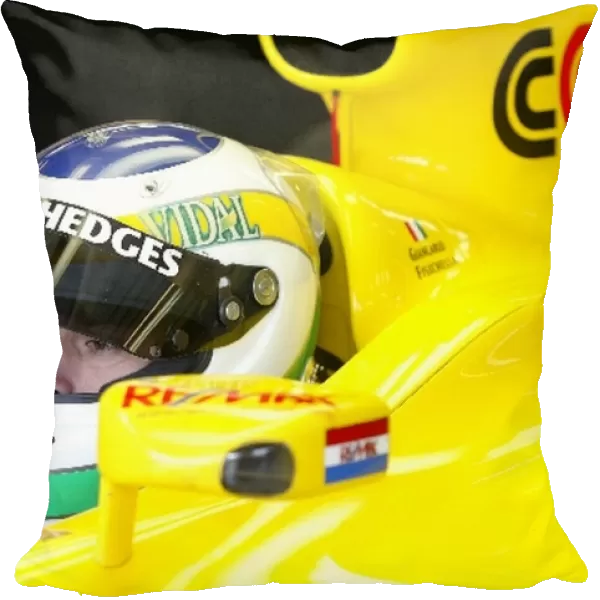 Formula One Testing: Giancarlo Fisichella Jordan EJ13