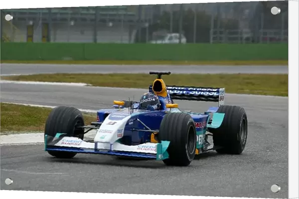 Formula One Testing: Heinz-Harald Frentzen Sauber C22