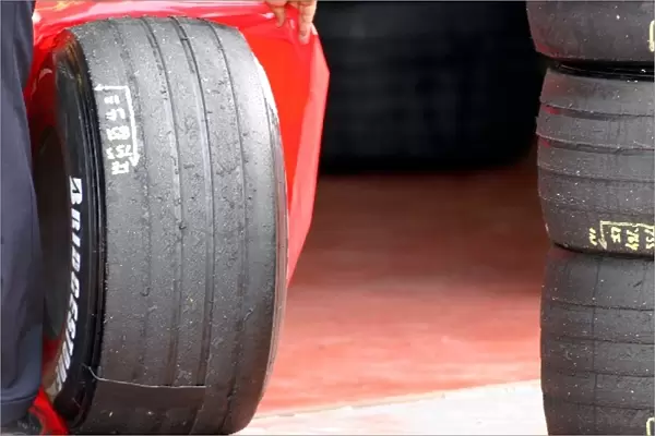 Formula One Testing: Bridgstone tyres: Formula One Testing, 1-3 October 2003, Mugello, Italy
