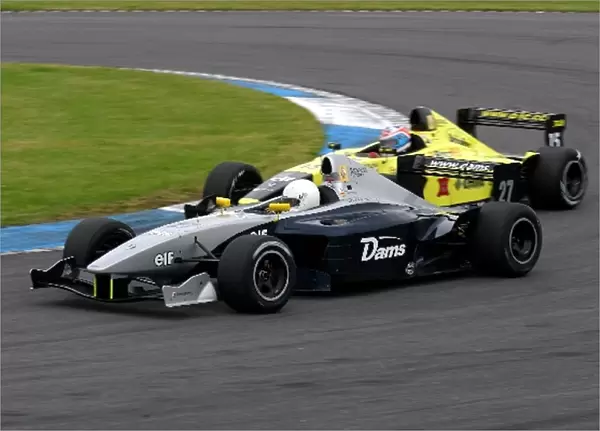 Formula Renault V6 Eurocup: Adam Langley-Khan DAMS and Andrea Bellichi AFC Motorsport battle for position