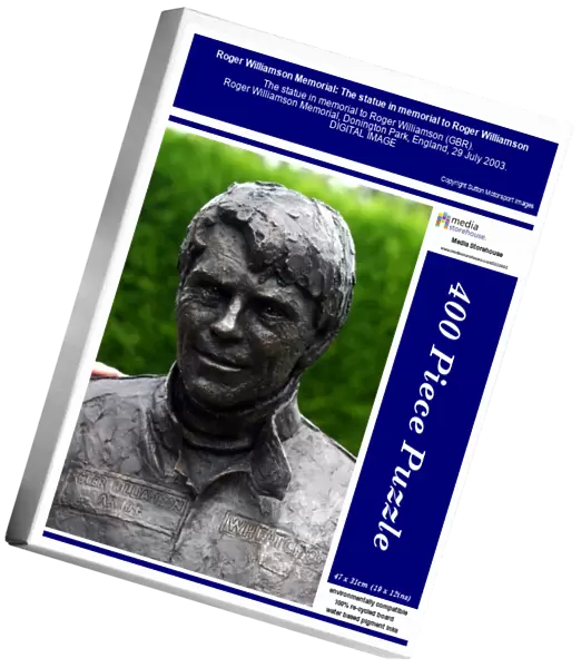 Roger Williamson Memorial: The statue in memorial to Roger Williamson