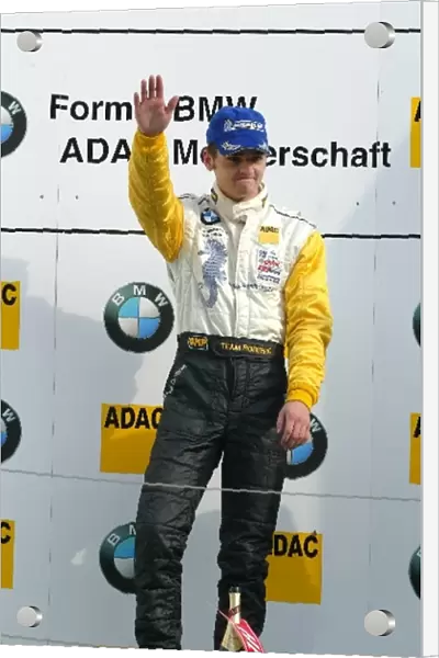 Race winner Michael Devaney, Team Rosberg: Formula BMW ADAC Championship, Rd 15&16, A1-Ring, Austria. 07 September 2003