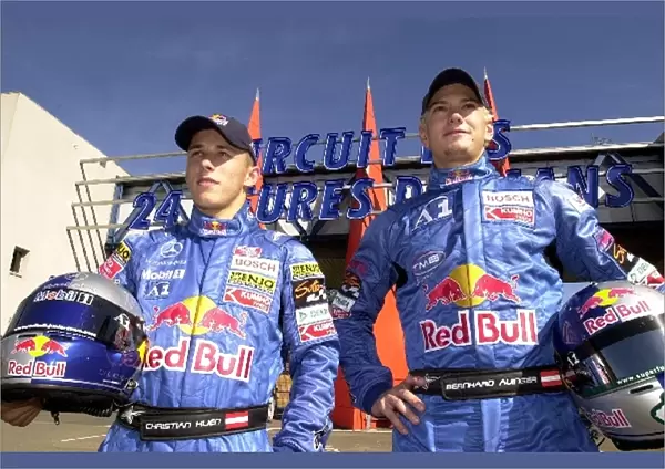 Formula 3 Euroseries: L-R;Red Bull team mates Christian Klien & Bernhard Auinger
