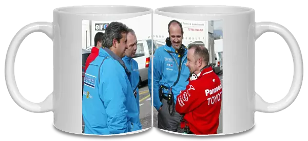 Formula One Testing: Mike Gascoyne Technical Director at Toyota