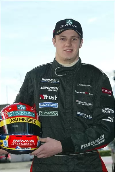 Formula One Testing: Norbert Siedler tests for the Minardi Team
