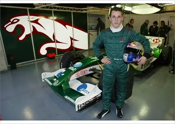 Formula One Testing: New Jaguar Driver Christian Klien