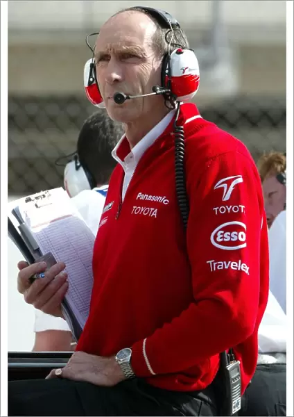 Formula One Testing: Humphrey Corbett Toyota Race Engineer