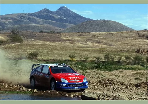 World Rally Championship: Sebastien Loeb  /  Daniel Elena Citroen Xsara WRC