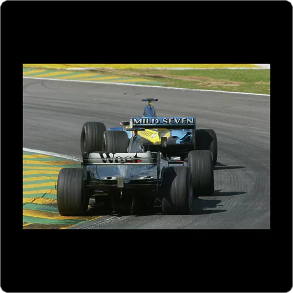 2002 Brazilian Grand Prix - Sunday Race Interlagos, Sao Paulo. 31st March 2002 World Copyright - LAT Photographic ref: Digital File Only