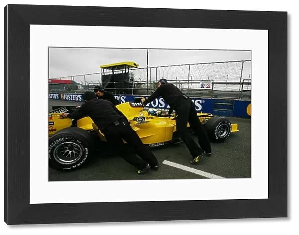 Formula One Testing: Nicky Pastorelli Jordan