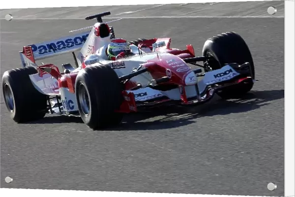 Formula One Testing: Ryan Briscoe Toyota TF106