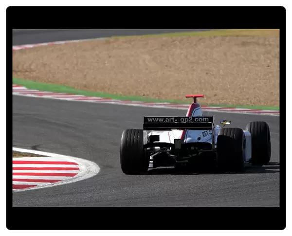 Grand Prix 2: Race winner Nico Rosberg ART