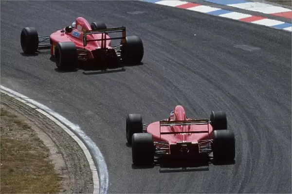 Formula One World Championship: The Ferrari pair of Nigel Mansell and Alain Prost