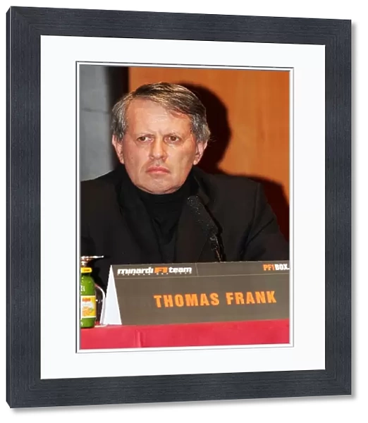 Formula One Driver Announcement: Tamas Frank manager of Patrick Friesacher Minardi