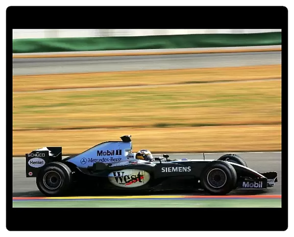 Formula One Testing: Pedro de la Rosa McLaren MP  /  19