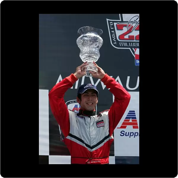 Indy Racing League: Jeff Simmons wins the Milwaukee 100, The Milwaukee Mile, Milwaukee, WI, 24, July, 2005. 05ips08