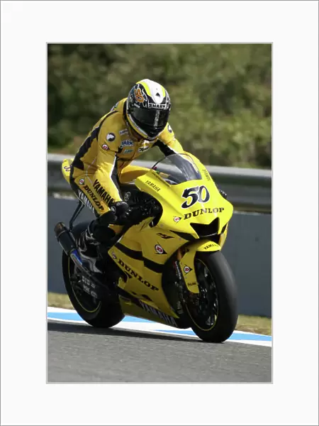 MotoGP. Sylvian Guintoli (FRA) Dunlop Yamaha Tech 3