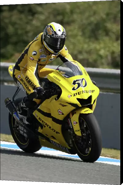MotoGP. Sylvian Guintoli (FRA) Dunlop Yamaha Tech 3