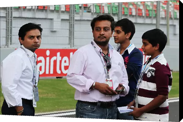 Formula One World Championship, Rd 17, Indian Grand Prix, Buddh International Circuit, Greater Noida, New Delhi, India, Preparations, Thursday 25 October 2012