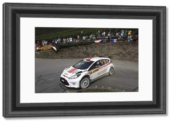 World Rally Championship: Ott Tanak, Ford Fiesta RS WRC, on stage 3