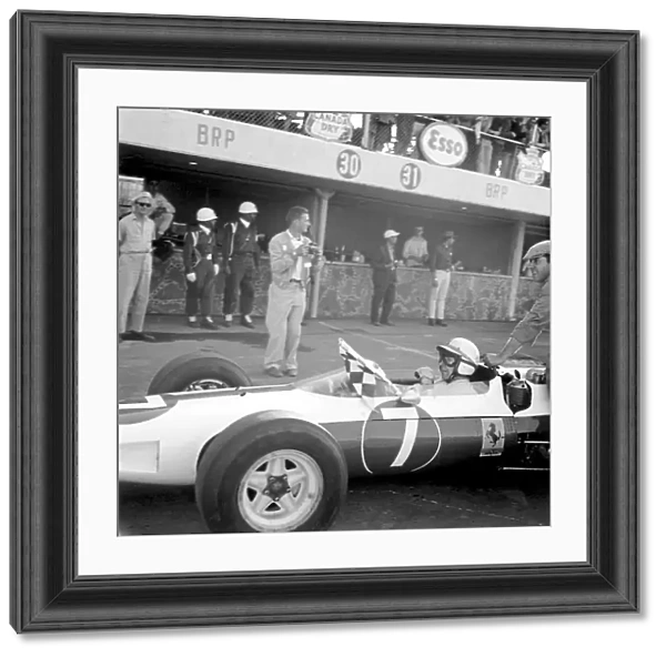 1964 Mexican Grand Prix - John Surtees: John Surtees becomes the only man to win World Championships on motorbikes and in a car