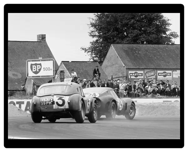 Le Mans, France. 15th - 16th June 1963: Peter Bolton  /  Ninian Sanderson, 7th position