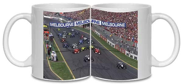 Albert Park, Melbourne, 12  /  3  /  2000: Start of the Australian Grand Prix