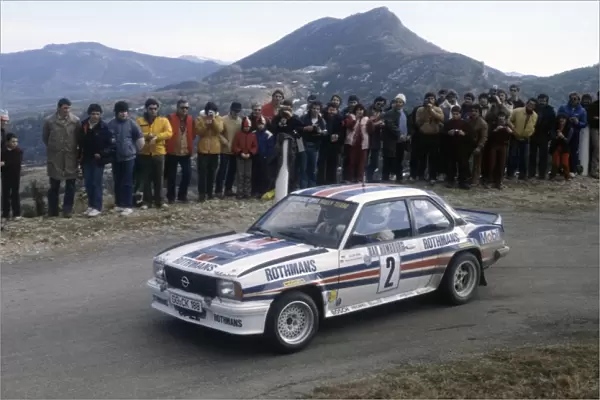 Monte Carlo Rally, Monaco. 16-22 January 1982: Walter Rohrl  /  Christian Geistdorfer, 1st position