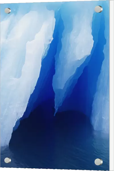 USA, Alaska, Iceberg detail; Tracy Arm-Fords Terror Wilderness