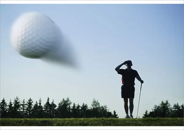 Golf Ball In Flight