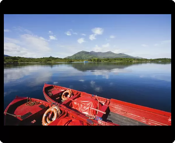 Killarney, County Kerry, Munster, Ireland; Two Boats In The Water