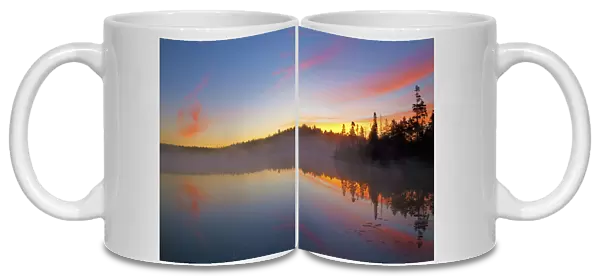 Jacks Lake At Sunrise; Bedford, Nova Scotia, Canada
