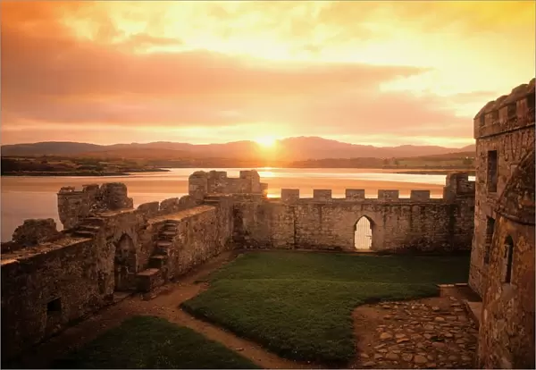 Doe Castle Near Creeslough In County Donegal, Ireland